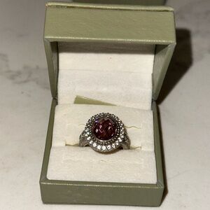 Judith Ripka Pink Quartz Ring